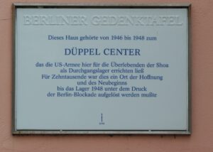 Infotafel DP Center Düppel